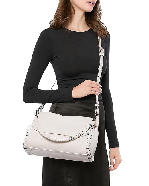 Aimee Kestenberg White Zen Convertible Shoulder Bag