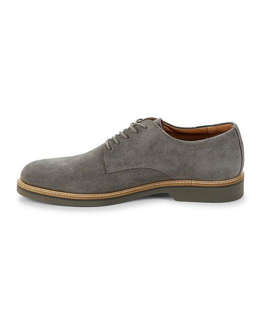 G.H. Bass & Co. G.h. Bass Pasadena Suede Derby Shoes in Brown for Men ...