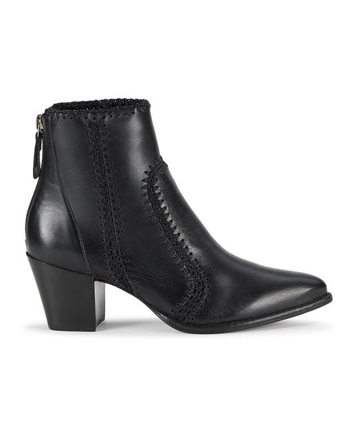 Alexandre Birman Black Benta 75Mm Leather Block-Heel Ankle Boots