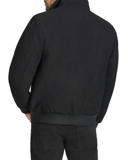 Calvin Klein Gray Wool-Blend Jacket for men