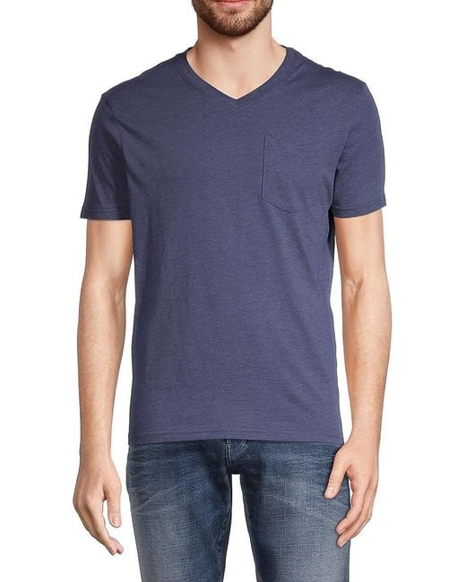 Xray Jeans X Ray Short-sleeve V-neck Pocket Tee in Blue for Men | Lyst