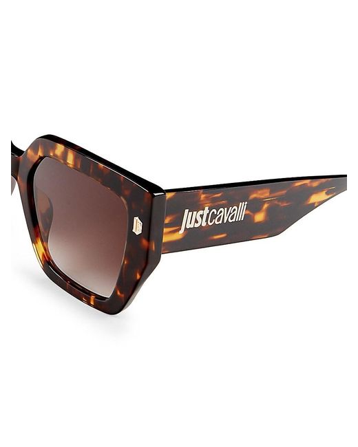 Just Cavalli Brown 53mm Square Sunglasses