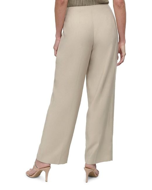 DKNY Blue Tie Front Trousers
