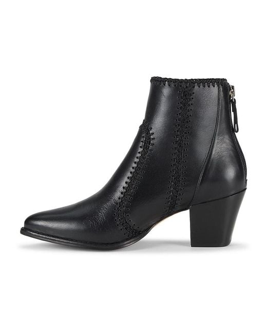 Alexandre Birman Black Benta 75Mm Leather Block-Heel Ankle Boots