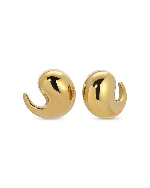 Eye Candy LA Metallic Luxe Tabia 14K Plated Drop Earrings