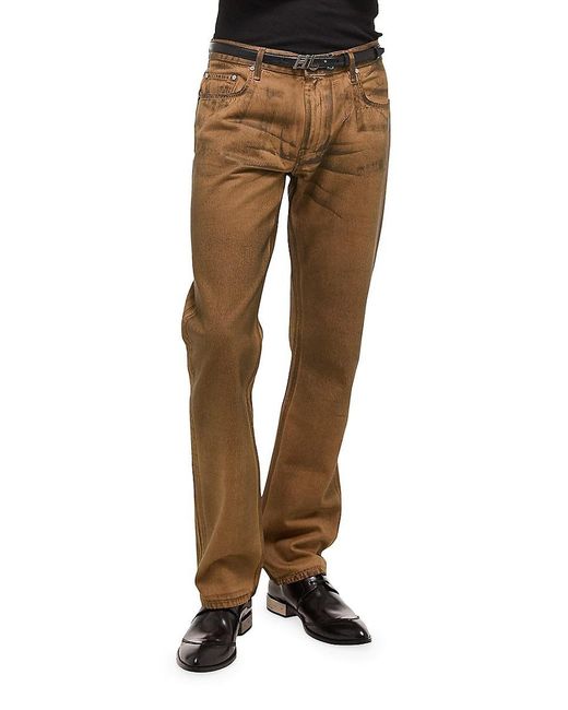 Helmut Lang Natural Worker Straight-Leg Jeans for men