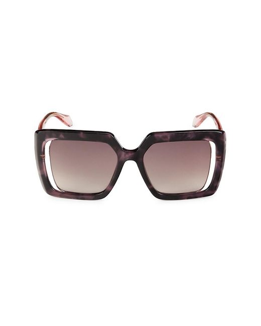 Just Cavalli Multicolor 53mm Square Sunglasses