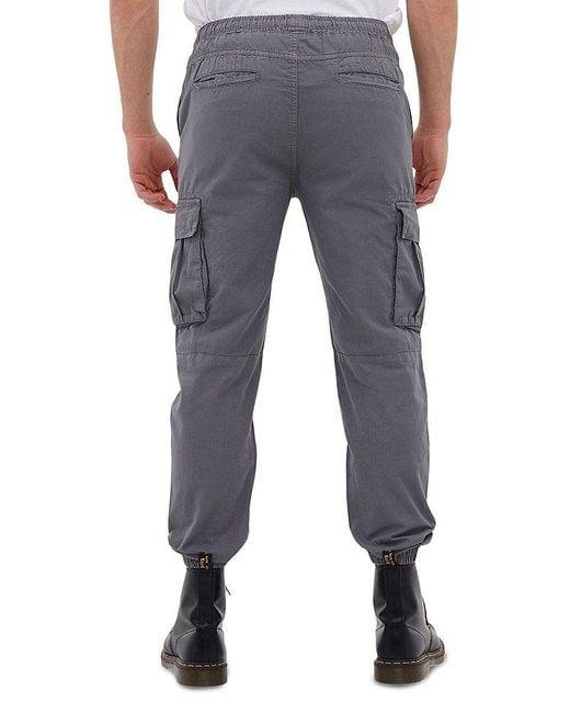 Bench . Tapered Cargo joggers in Blue for Men | Lyst