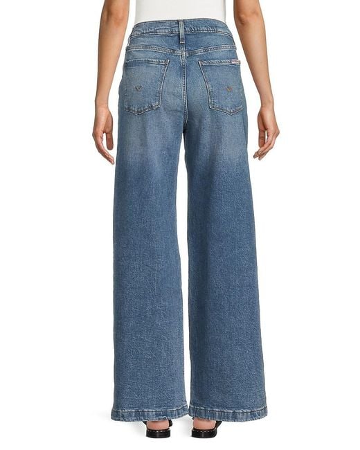 Hudson Blue Jolene Wide-Leg Denim Jeans