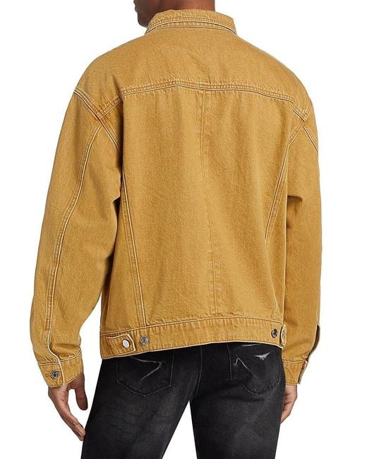 RTA Natural Danny Vintage Denim Jacket for men