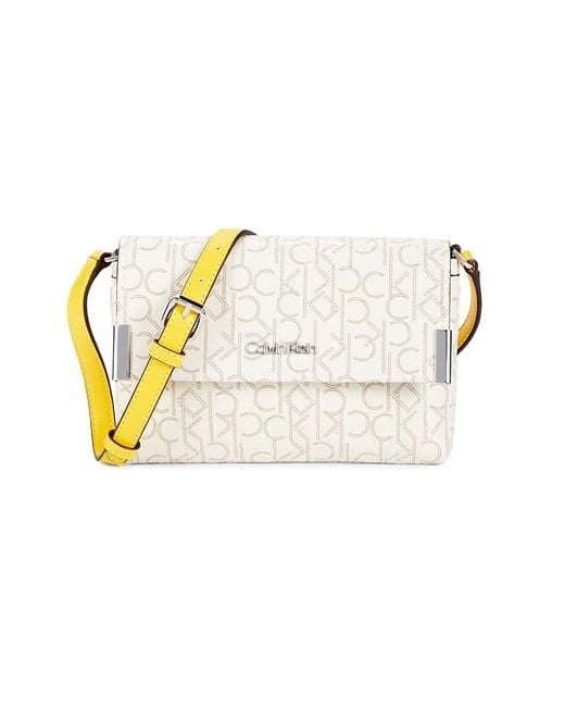 Calvin Klein Key Item Monogram Crossbody Bag Lyst UK