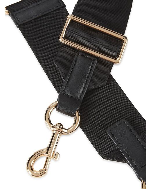 Marc Jacobs Black Quilted Nylon Messenger Bag