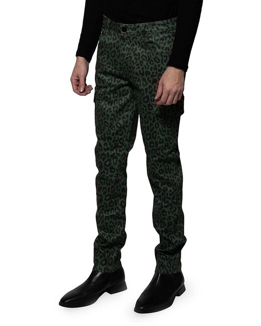 Leopard print deals cargo pants