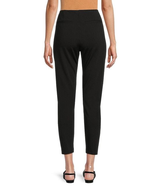 Saks Fifth Avenue Black Mady Full-Length Pants
