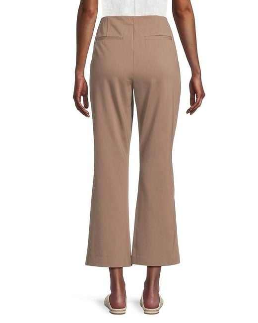 Saks Fifth Avenue Natural Sandy Full-Length Pants