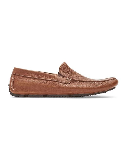 rockport venetian suede loafers