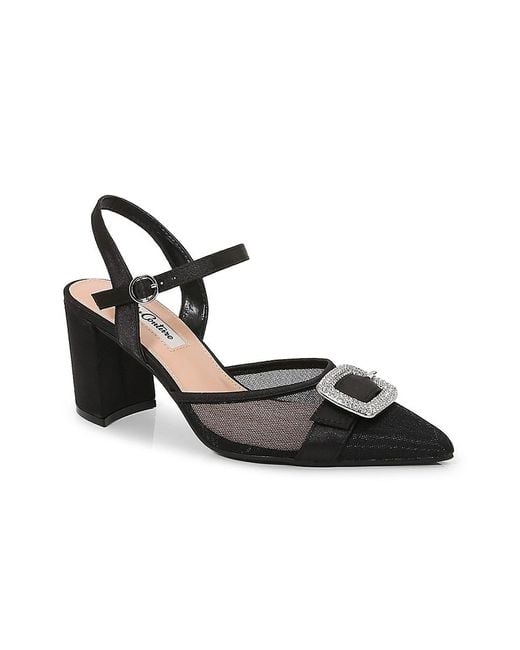 Ninety Union Natural Bianca 75Mm Embellished Block-Heel Sandals