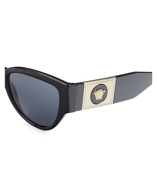 Versace 55mm Cat Eye Sunglasses in Blue Lyst