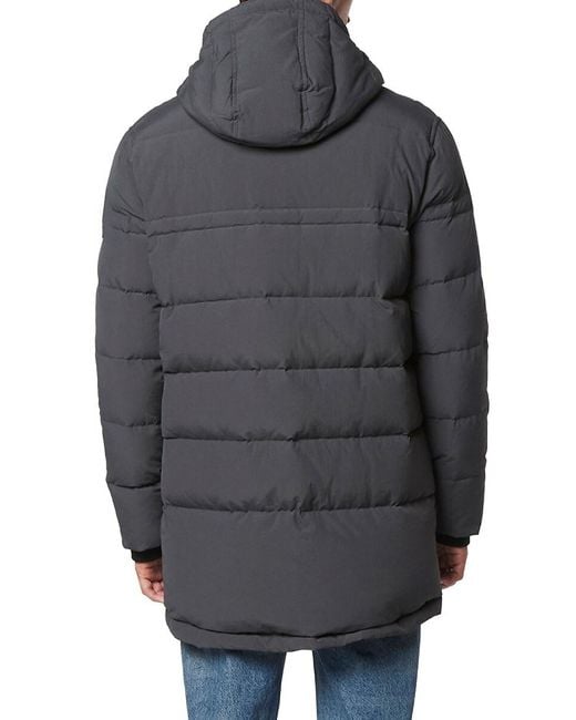 Andrew Marc Gray The Holden Puffer Parka for men