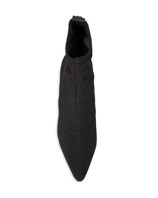 Karl Lagerfeld Black Kyle 80Mm Heeled Ankle Boots