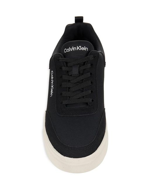 Calvin Klein Black Logo Sneakers for men
