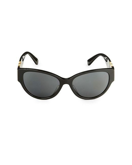 Versace Black 56mm Cat Eye Sunglasses