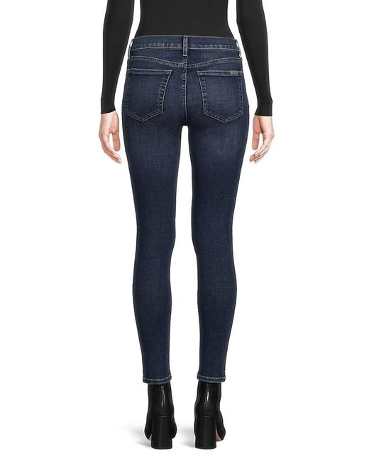 Joe s Jeans High Rise Skinny Jeans in Blue Lyst UK