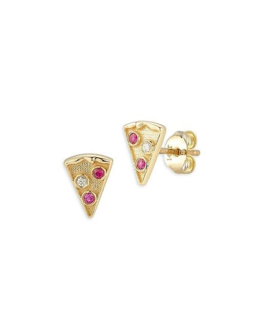 Saks fifth avenue diamond on sale earrings