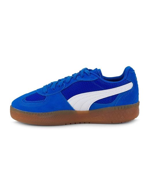PUMA Blue Palermo Moda Low-Top Sneakers
