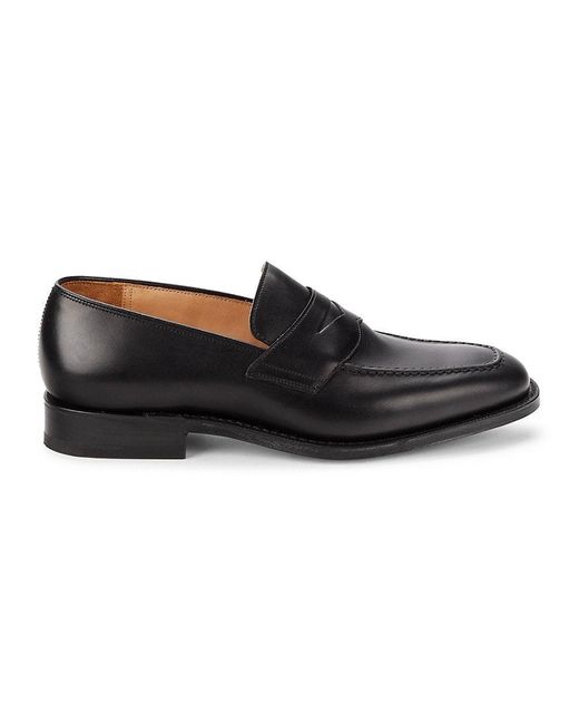 Church's Hertford Leather Penny Loafers in Black for Men