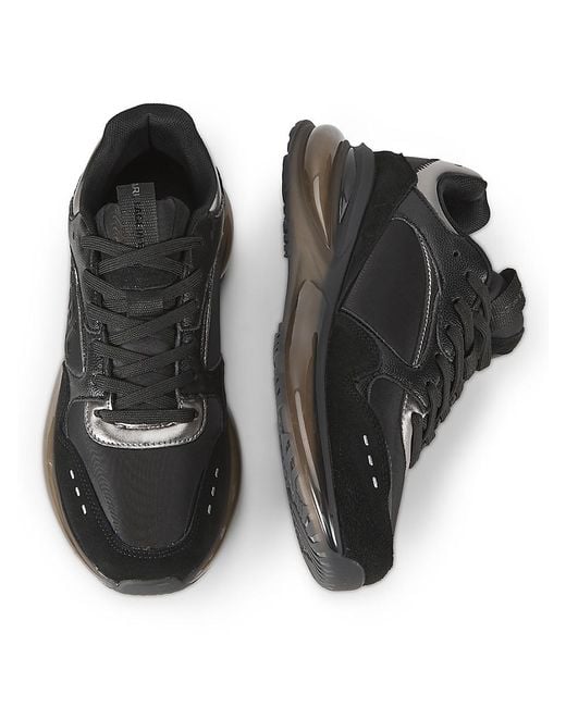 Karl Lagerfeld Blue Logo Low-Top Sneakers for men
