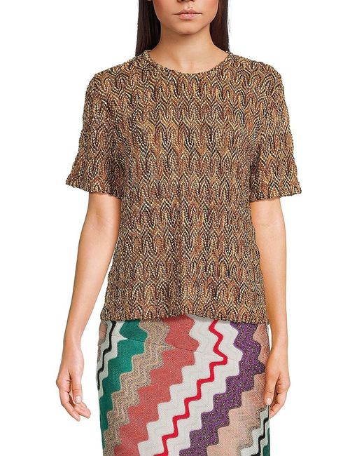 Missoni Textured Wool T-Shirt