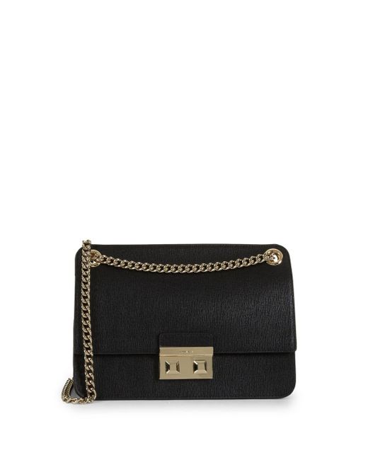 Furla Bella Leather Crossbody Bag in Black Lyst