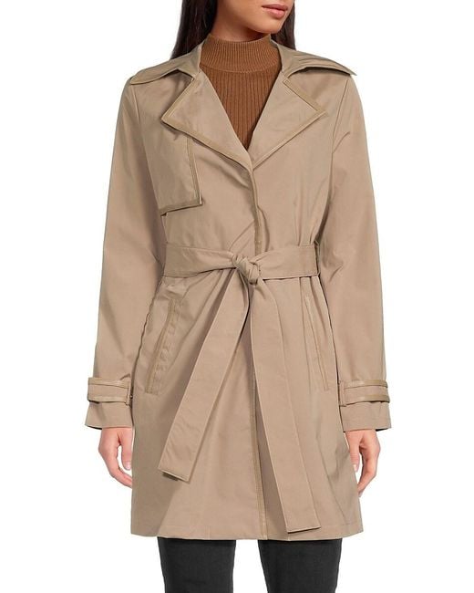 Guess Natural Helen Belted Trench Coat