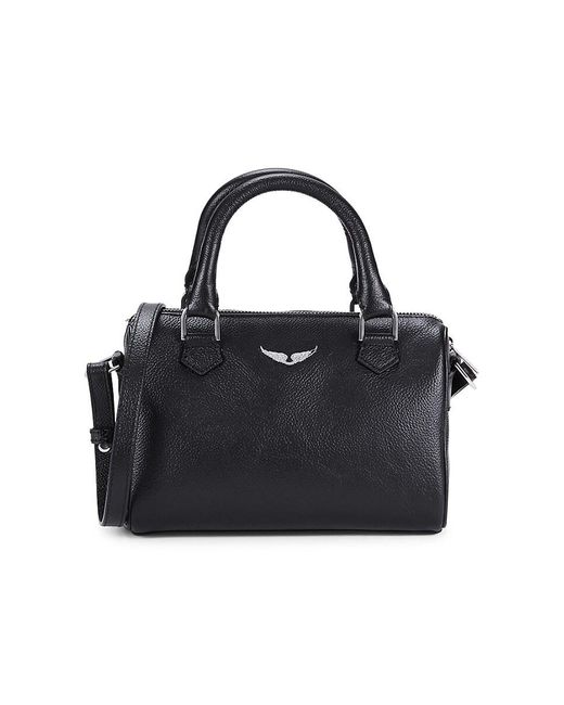 Zadig & Voltaire Black Sunny Leather Crossbody Bag