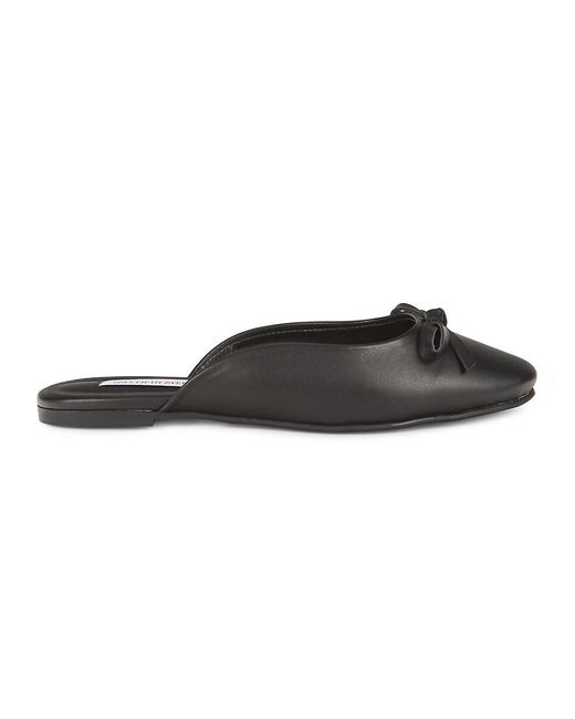 Saks Fifth Avenue Black Nora Bow Mules