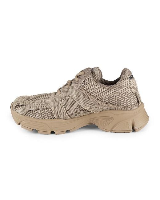 Balenciaga Brown Phantom Mesh Sneakers