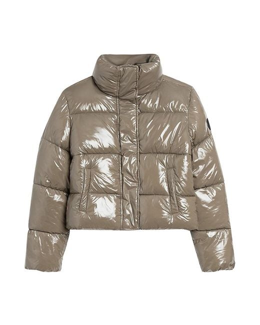 Noize Multicolor Coco Cropped Puffer Jacket