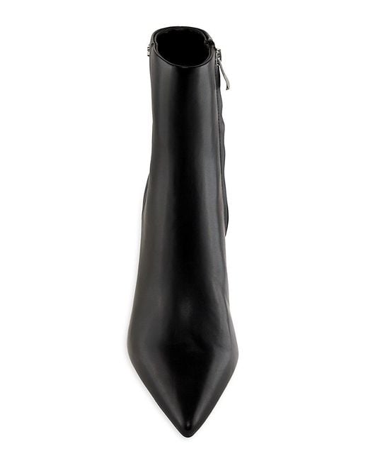 DKNY Black 80Mm Caryann Logo Ankle Boots