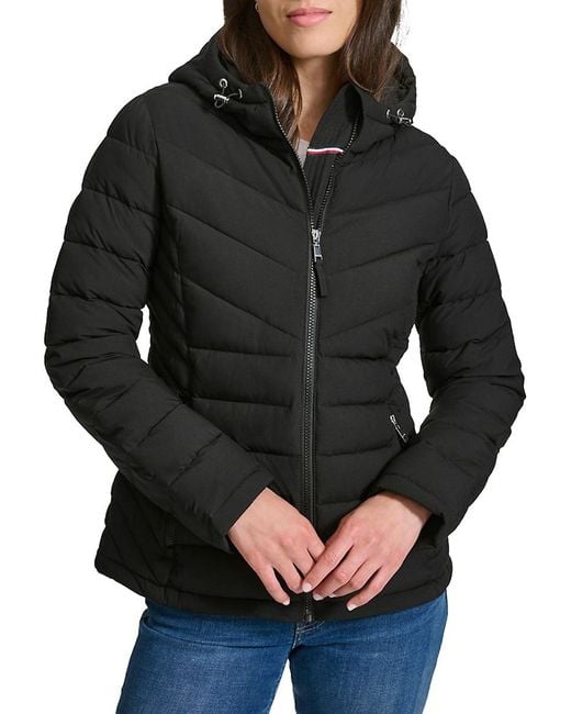 Tommy Hilfiger Black Puffer Jacket