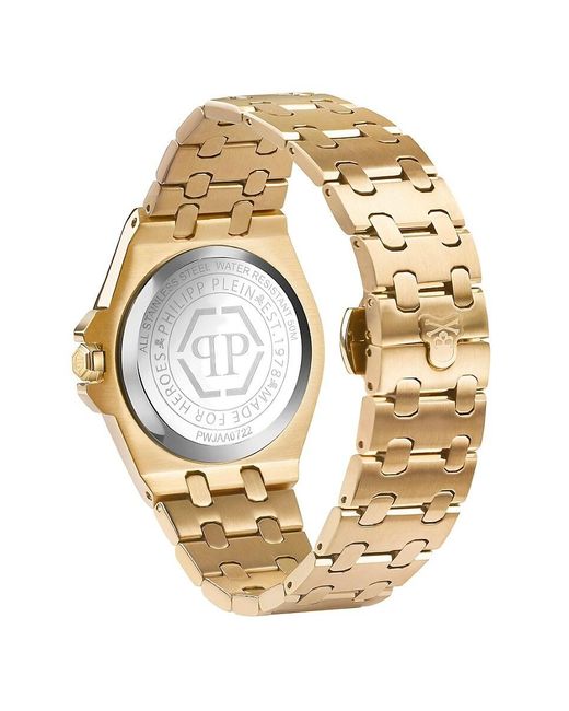 Philipp Plein Metallic Extreme 38mm Stainless Steel Bracelet Watch