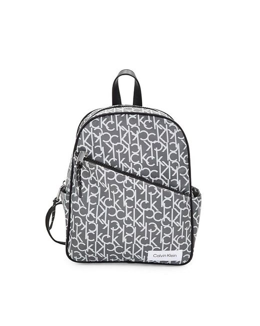 Calvin Klein Multicolor Evie Logo Travel Backpack