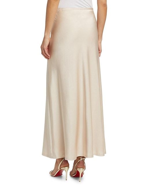 Kobi Halperin Natural Sachi Crepe Maxi Skirt