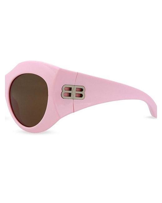 Balenciaga Brown 56mm Cat Eye Sunglasses