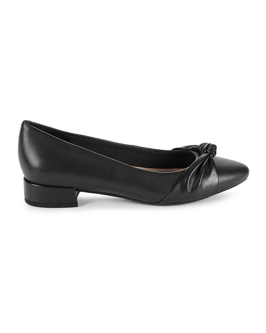 Easy Spirit Black Secaster Pewter 25Mm Knot Pumps