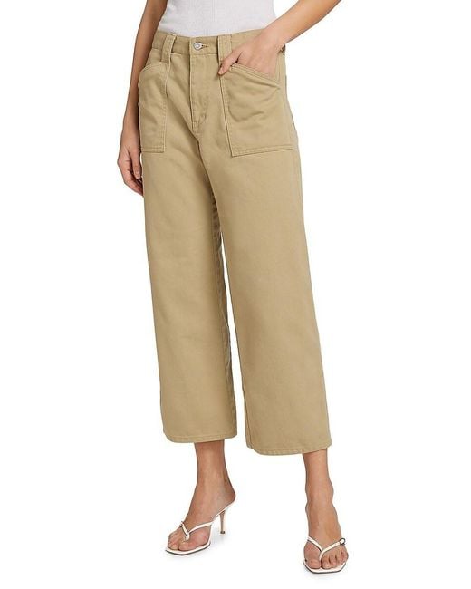 Moussy Natural Gandy Gusset Cargo Pants