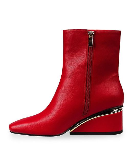 Ninety Union Brown Mona 51Mm Wedge Heel Ankle Boots
