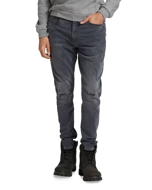 G Star RAW D staq 3d Slim fit Jeans in Blue for Men Lyst UK