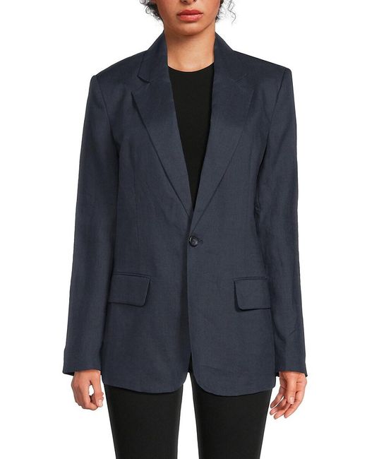 A.L.C. Blue A. L.C. Arlo Linen Blazer