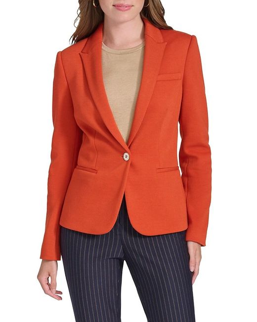 Tommy Hilfiger Polyester-Blend Tailored Blazer